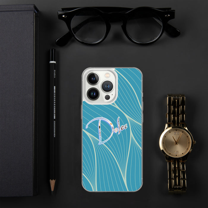 Dolce Water Blue iPhone Case
