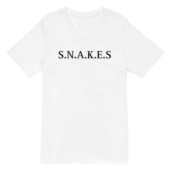 SNAKES Promo Short Sleeve V-Neck T-Shirt