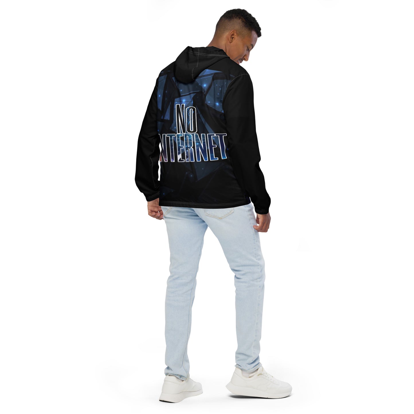 No Internet Tour Promo Windbreaker Hoodie - KeepinITDolce Official 