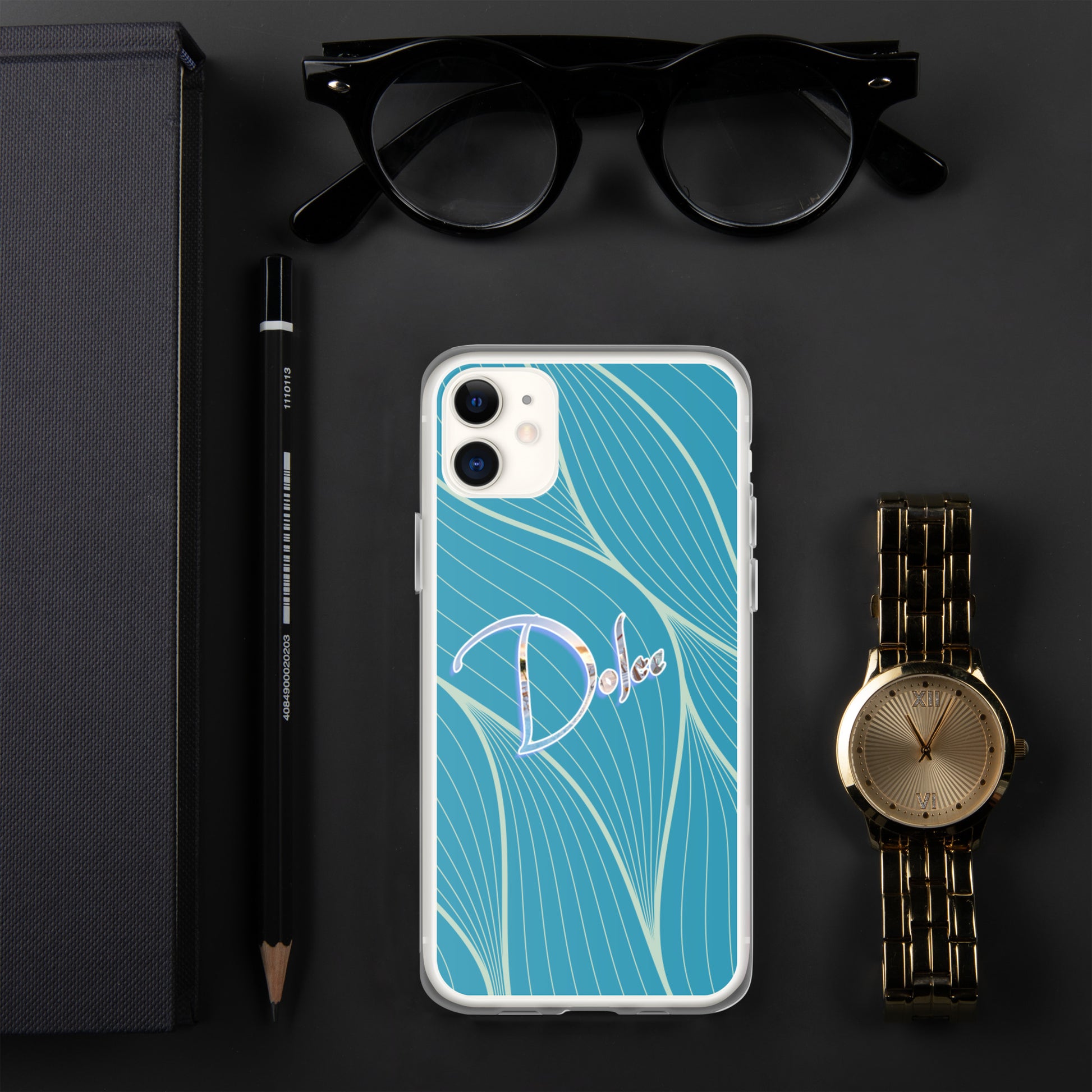 Dolce Water Blue iPhone Case