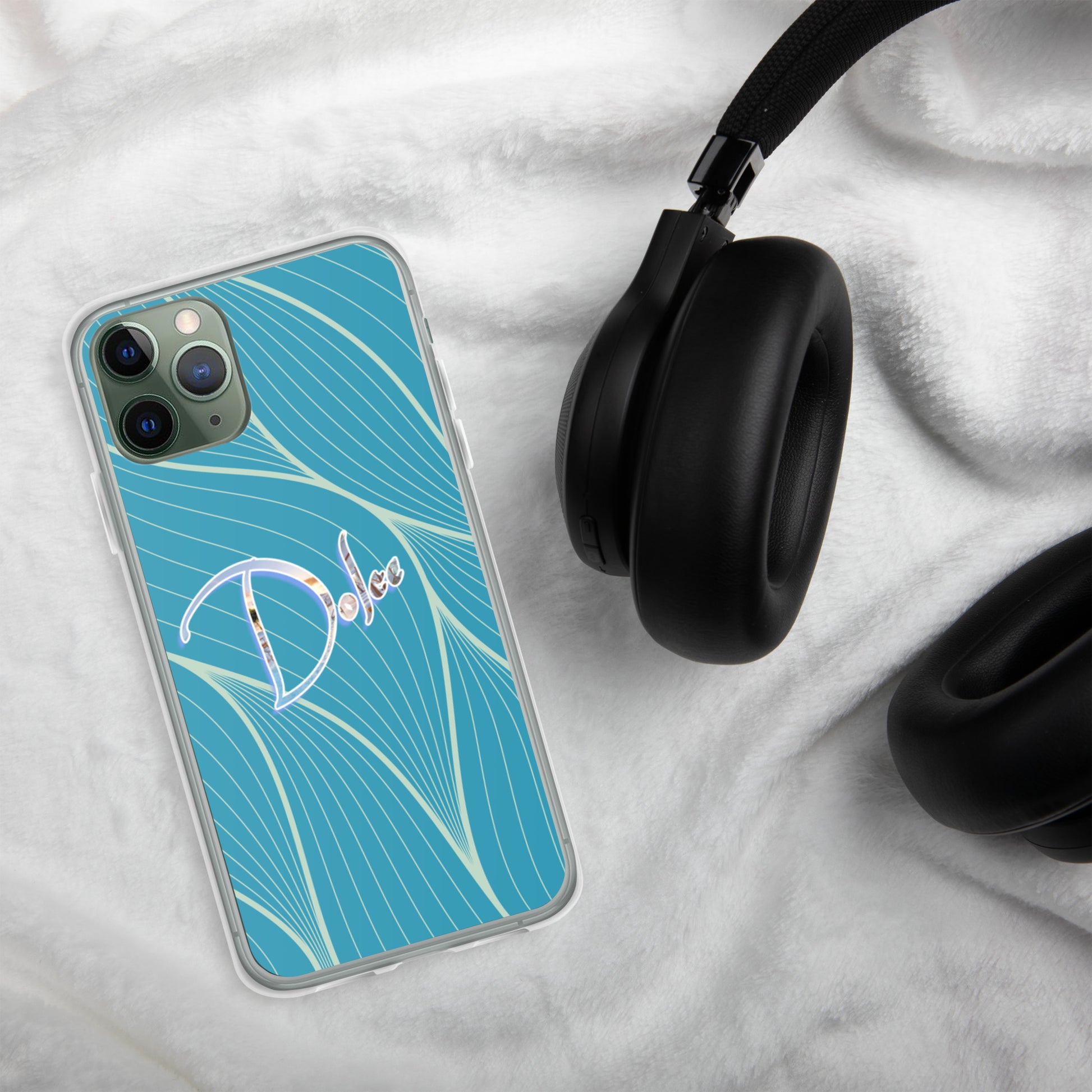 Dolce Water Blue iPhone Case