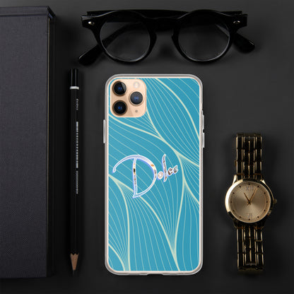 Dolce Water Blue iPhone Case