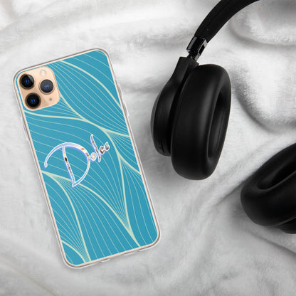 Dolce Water Blue iPhone Case