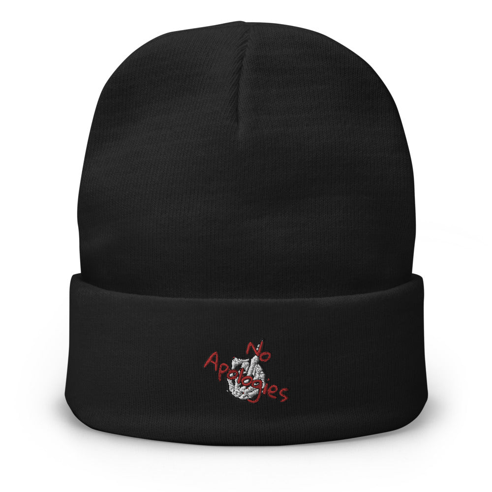 No Apologies Promo Beanie - KeepinITDolce Official 
