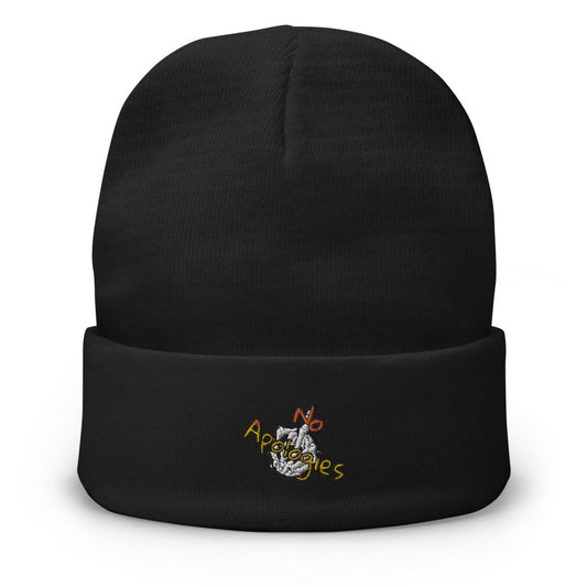 No Apologies Promo Beanie (Orange) - KeepinITDolce Official 