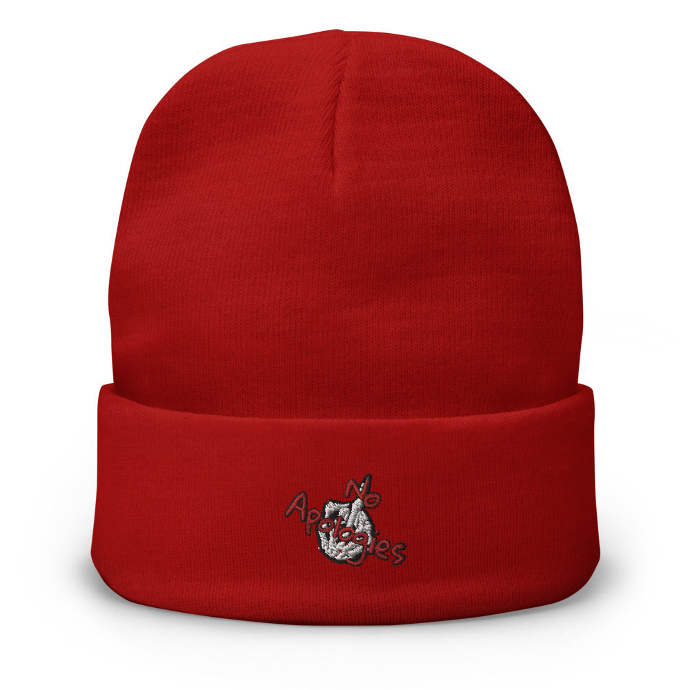 No Apologies Promo Beanie - KeepinITDolce Official 