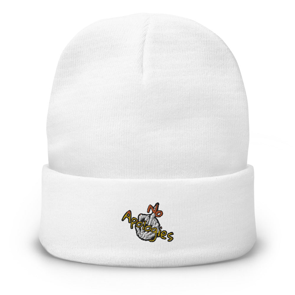No Apologies Promo Beanie (Orange) - KeepinITDolce Official 