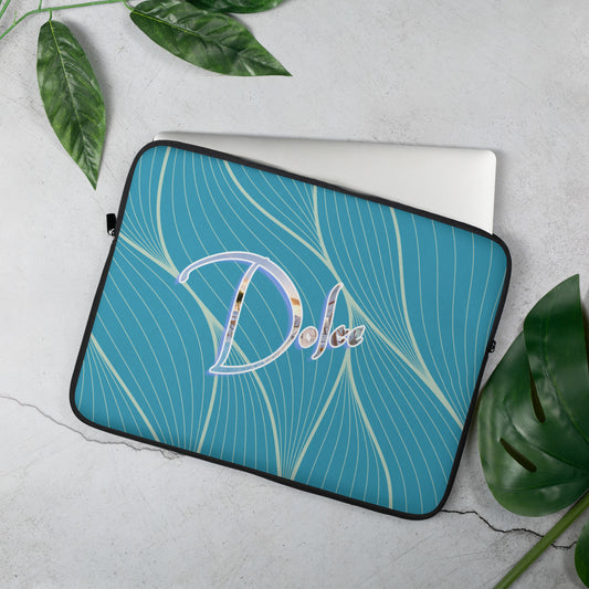 Dolce Water Bluu Laptop Sleeve