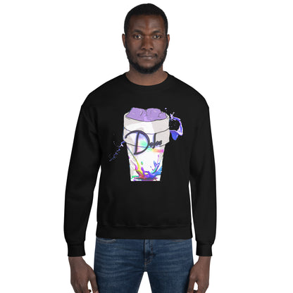 Dolce Double Up Purp Sweatshirt