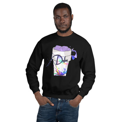 Dolce Double Up Purp Sweatshirt