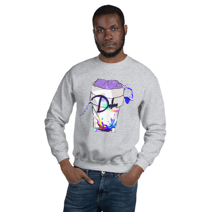 Dolce Double Up Purp Sweatshirt