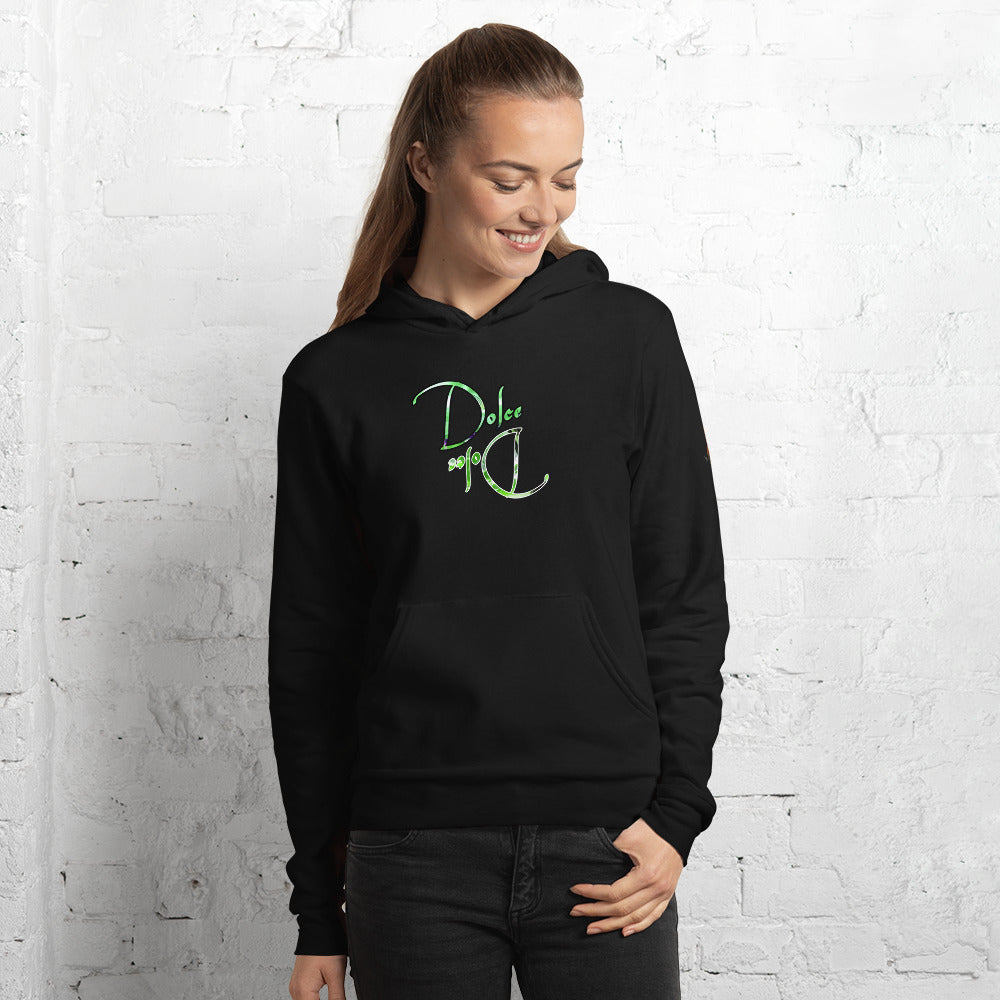 Green DD hoodie