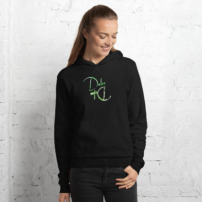 Green DD hoodie