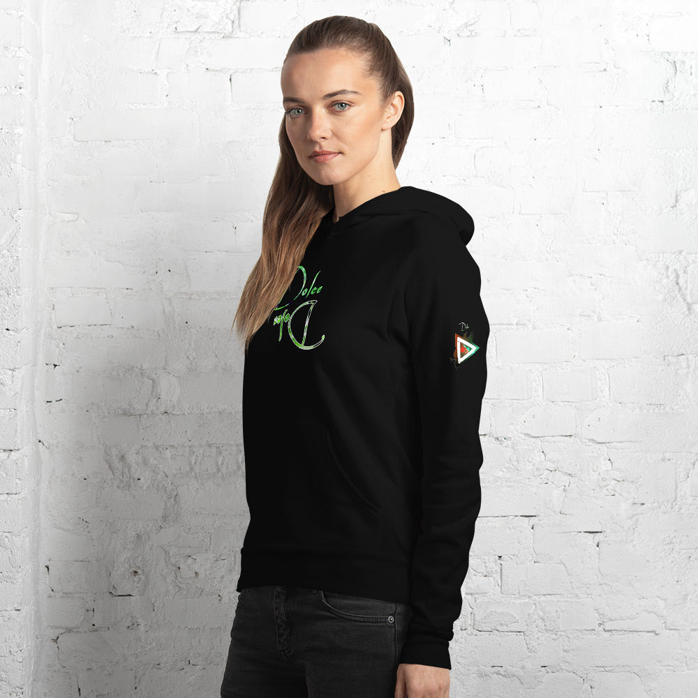 Green DD hoodie