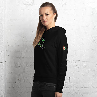 Green DD hoodie