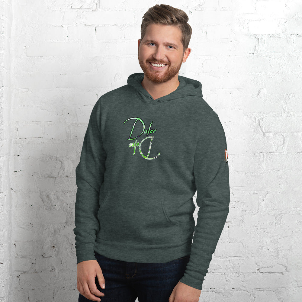 Green DD hoodie