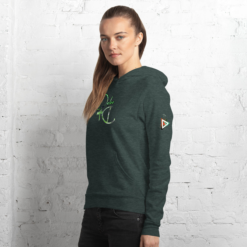 Green DD hoodie