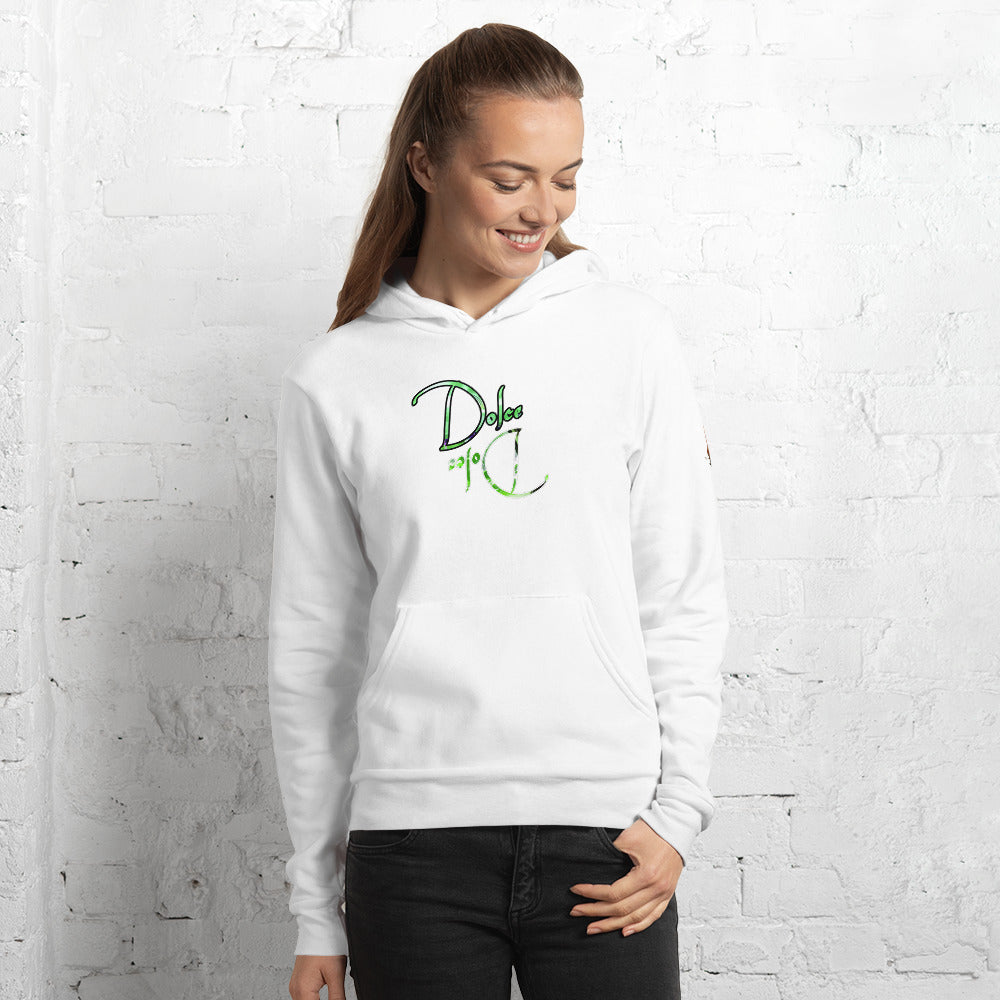 Green DD hoodie