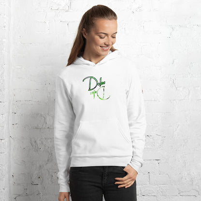 Green DD hoodie